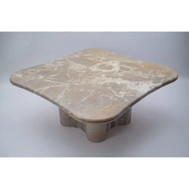 Italian Marble Coffee Table, 1970s For Sale - Image 6 of 14