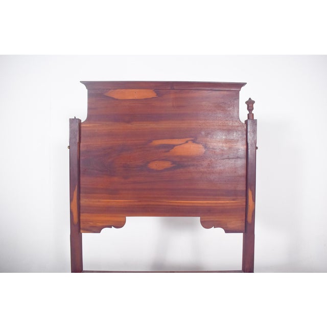 Portuguese Rosewood Double Bed, 1890 For Sale - Image 13 of 14