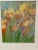 Original mixed media artwork. Abstract “Flowers in a field.” (Lennon Art Guild Original) Beautiful abstract flowers gently...