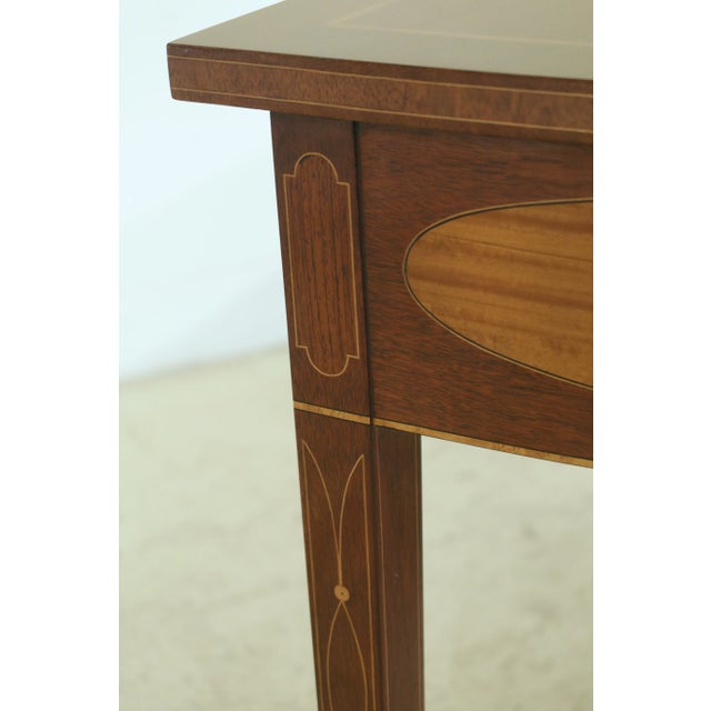 Kindel Winterthur Collection Inlaid Mahogany Server Table For Sale - Image 11 of 13