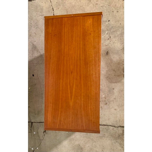 1960s Small Vintage Teak Sideboard. Denmark For Sale - Image 5 of 11