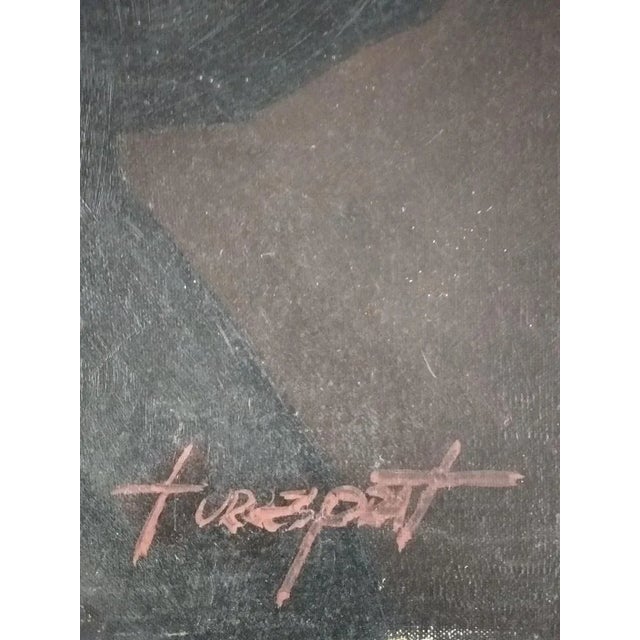 1990s Enric Torres Prat, Portrait, 1990, Oil on Canvas For Sale - Image 5 of 7