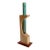 Artisan Made Wood & Copper Tube Bud Vase or Incense Holder - Signed For Sale
