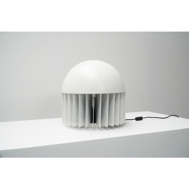 White MT Table Lamp by Giancarlo Mattioli for Sirrah, Italy, 1960s For Sale - Image 8 of 13