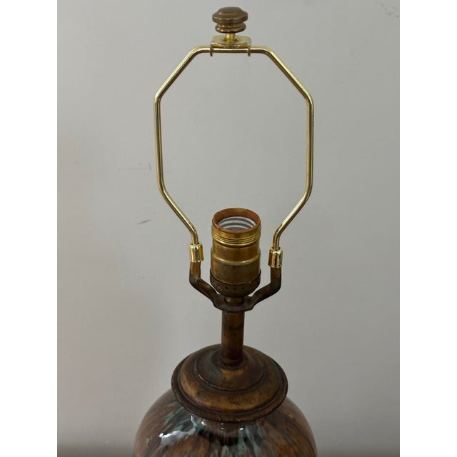 1960s 1960s Mid-Century Studio Pottery Table Lamp For Sale - Image 5 of 8