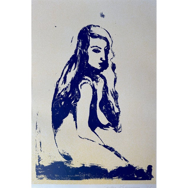 Flor Hermans, Untitled, 1960s, Signed Screen Print, Framed For Sale - Image 3 of 13