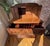 Thomas Sheraton Set of 2, American Antique Secretary Desk and Custom Bouclé Chair For Sale - Image 4 of 18