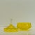 Yellow Glass Apothecary Jar from Stelvia Empoli, Italy, 1950s For Sale - Image 3 of 10