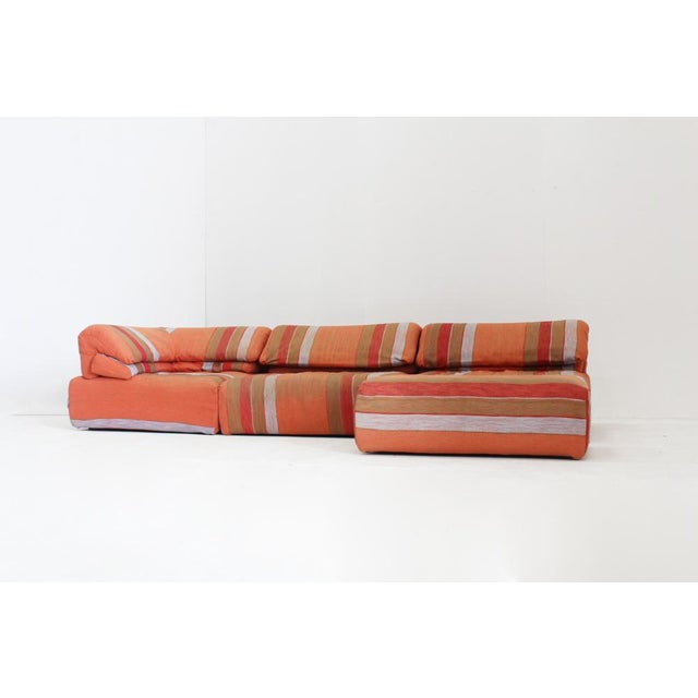 Vintage Voyage Immobile Modular Lounge Sofa from Roche Bobois, 1990s, Set of 4 For Sale - Image 3 of 13