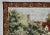 Vintage French Cottage Scene Tapestry W/Border For Sale - Image 10 of 12