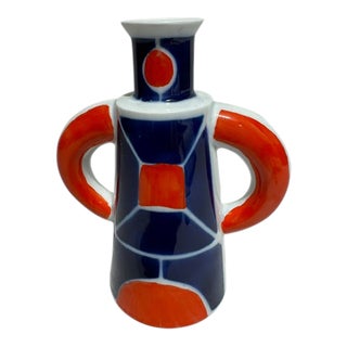 Sargadelos Handmade Porcelain Bud Vase For Sale