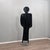 Postmodern Silhouette Standing Floor Mirror by Pierre Cardin for Acerbis, 1980s For Sale - Image 9 of 15