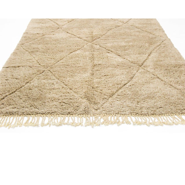 Hand-Knotted Wool Rug by Azele Studio For Sale - Image 9 of 11