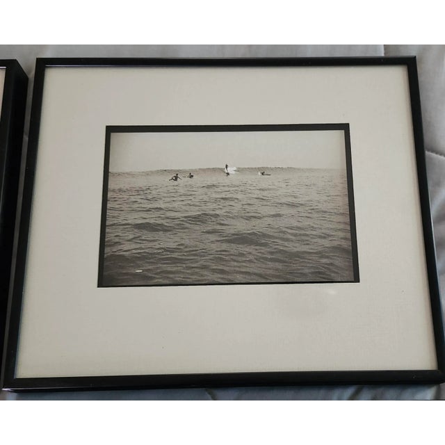 Modern Vintage Set of Four Limited Edition Black and White Surfing Photos by Don James For Sale - Image 3 of 11