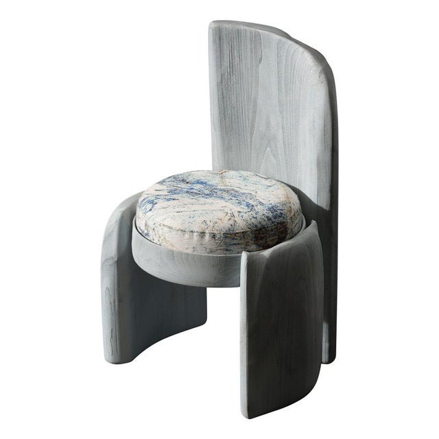 Wood GG02 Zinc Chair by Togigi For Sale - Image 7 of 7