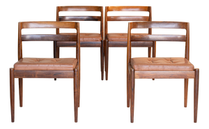 Model 301 Chairs by Kai Kristiansen, 1960s, Set of 4
