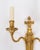 Antique French Louis Revival Two-Branch Ormolu Wall Lights, 1880, Set of 2 For Sale - Image 3 of 8