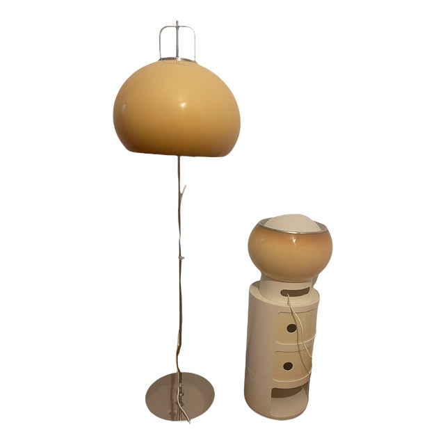 Mid-Century Table Lamps from Guzzini, Italy, 1960s, Set of 2 For Sale