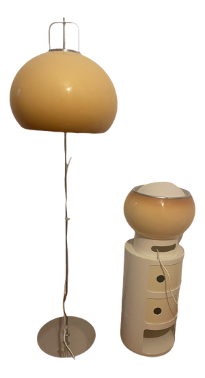 Mid-Century Table Lamps from Guzzini, Italy, 1960s, Set of 2