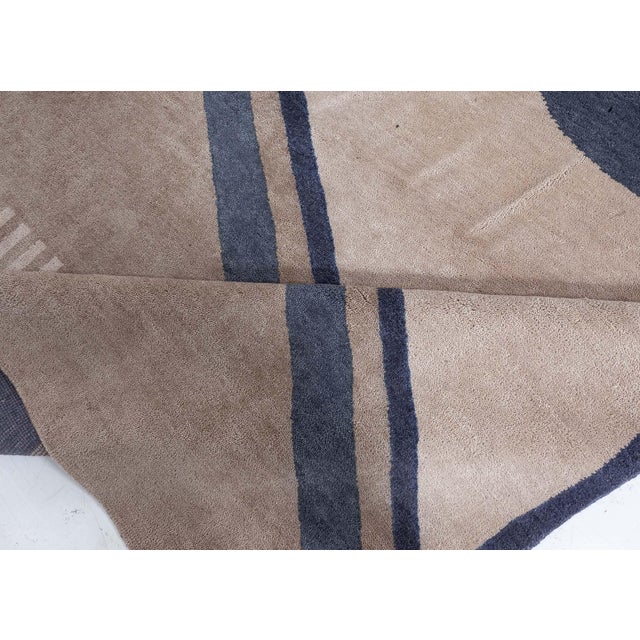 Textile Contemporary Art Deco Style Rug by Doris Leslie Blau For Sale - Image 7 of 8