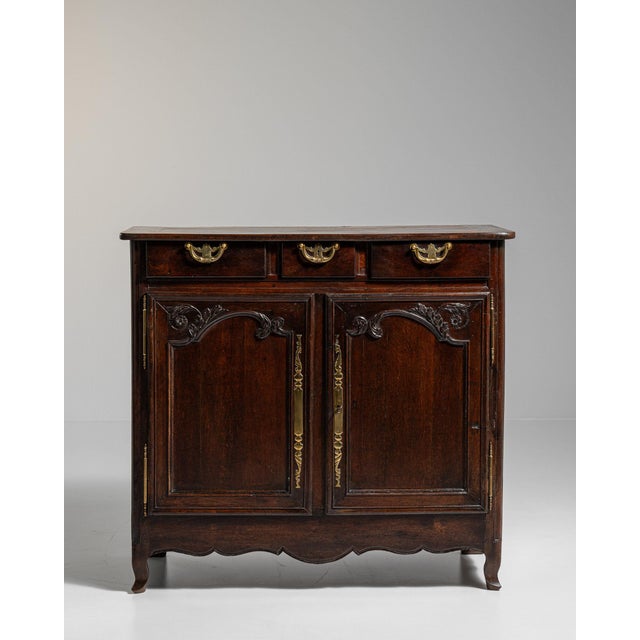 19th Century France Brown Wood Storage Cabinets & Cupboards For Sale In Greensboro - Image 6 of 11