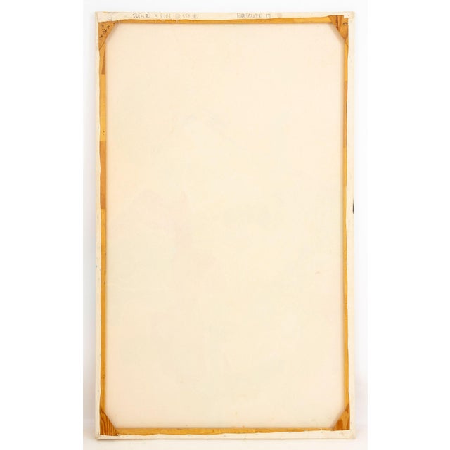 Textile Jack Roth "Rope Dancer 17" Acrylic on Canvas, 1980 For Sale - Image 7 of 11