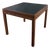 Mid-Century Modern Side Table with Black Inset Top For Sale