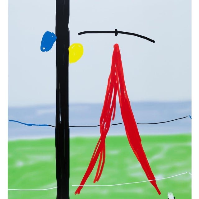 Drawn on iPad Poster after David Hockney For Sale - Image 3 of 6