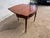 Antique Federal Style Mahogany Fold Top Console Card Table For Sale - Image 14 of 17