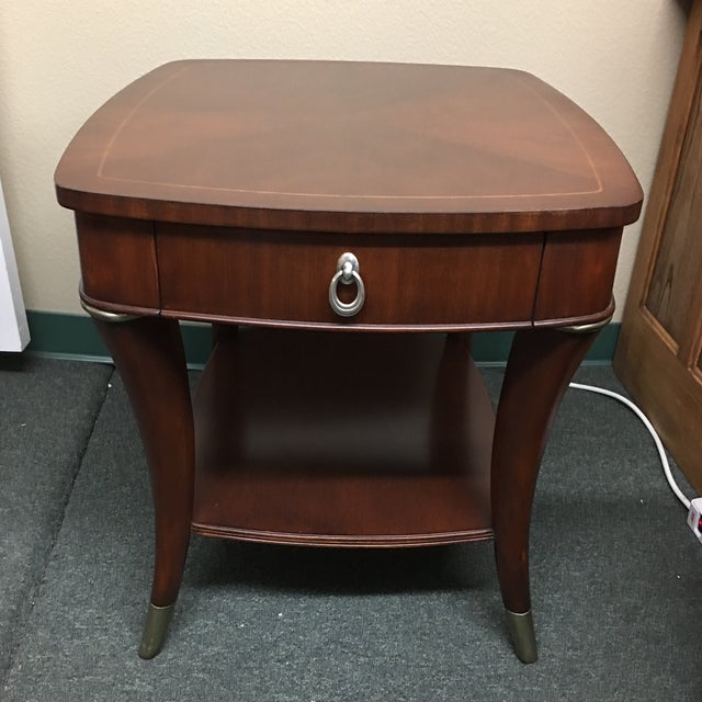 Thomasville Bogart Collection Two Tier Side Table Chairish