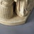 Tan Antique John Rogers Sculptural Group "Checkers", 19th Century For Sale - Image 8 of 15