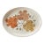 1959 Metlox Poppytrail Golden Woodland Oval Platter For Sale