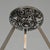 Marius Sabino French Art Deco Frosted Glass Pendant Light 1930s For Sale - Image 9 of 12