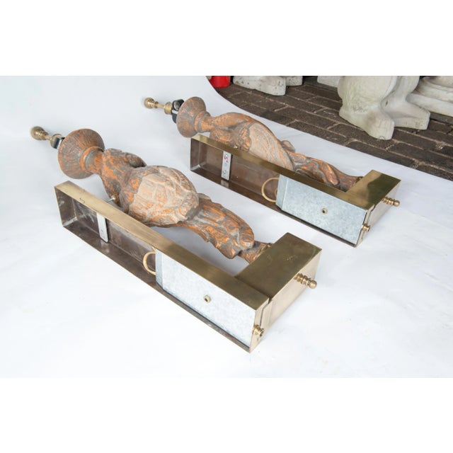 Mid-Century Modern Large Parrot Sconces - A Pair For Sale - Image 3 of 13