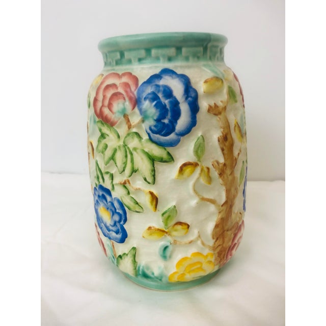 Mid 20th Century Indian Tree Vase by H J Woods | Chairish