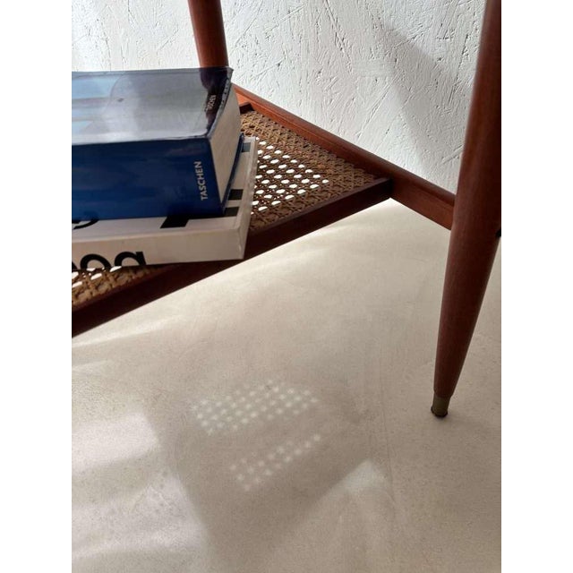 Wood Swedish Mahogany Side Table from Alberts, 1960s For Sale - Image 7 of 18