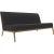 Xaloc central 160 gold modular sofa by mowee dimensions: d100 x w160 x h81 cm (seat height 42cm) material: aluminium,...