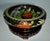 Antique Large Cloisonne Bowl W/Carved Wood Base For Sale - Image 4 of 13