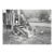 Early 20th Century Hard Working Woman Soaking Her Feet Snapshot Photograph For Sale