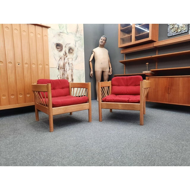 Mid-Century Danish Armchairs by Jørgen Bækmark, 1960s, Set of 2 For Sale - Image 16 of 16