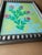 2020s 2026 Melvin G Fiori Original Ebru Painting on Paper in New Architectural Wood Frame For Sale - Image 5 of 9