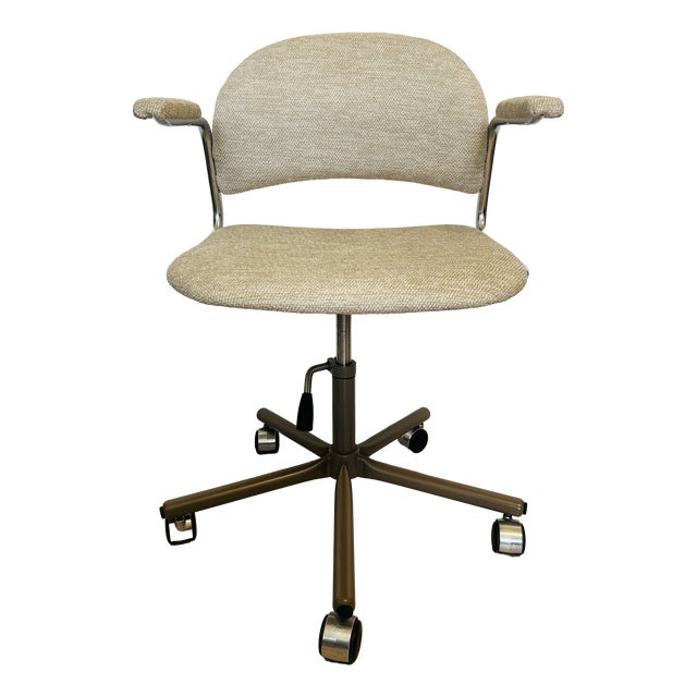 Vintage Model K-385 Office Desk Chair by Kovona, Czechoslovakia, 1980s For Sale