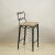 DESIGN FRERES Pair of 'Méandre' Counter Stools by Design Frères For Sale - Image 4 of 9