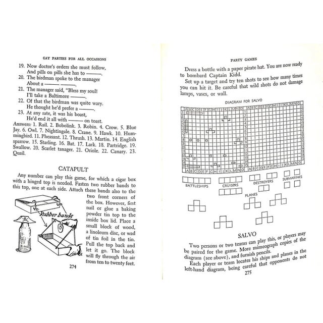 "Gay Parties for All Occasions" Book 1950 Harbin, e.o. For Sale - Image 10 of 10