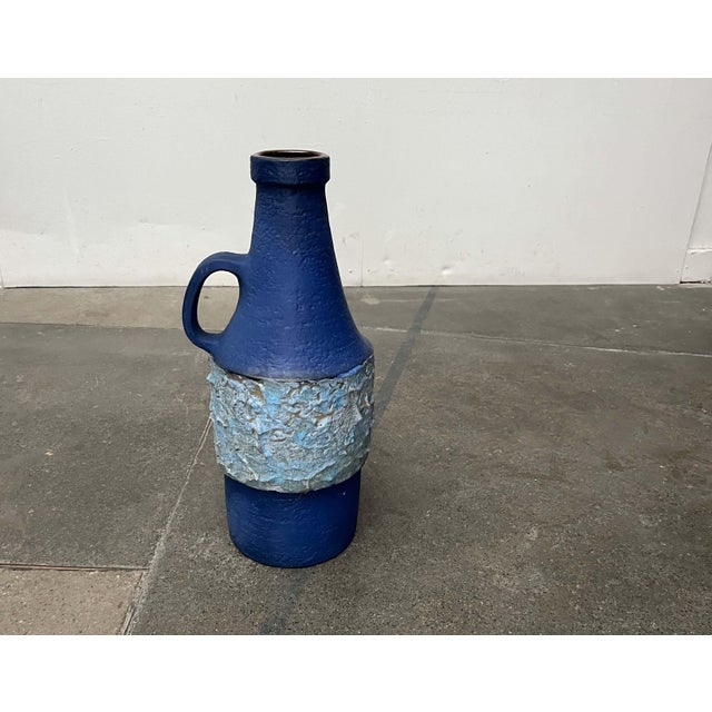 Mid-Century Modern West German Pottery WGP Fat Lava Floor Vase from Carstens Tönnieshof, 1960s For Sale - Image 15 of 18