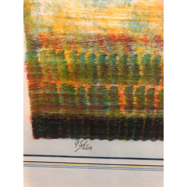 Modern Juan García Ripollés, Spanish Modernist 'Paloma' Colorful Lithograph of a Bird For Sale - Image 3 of 5