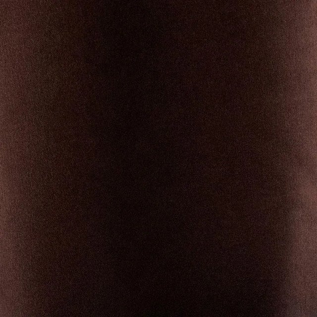 Sample - Schumacher Rocky Performance Velvet Fabric in Sepia For Sale