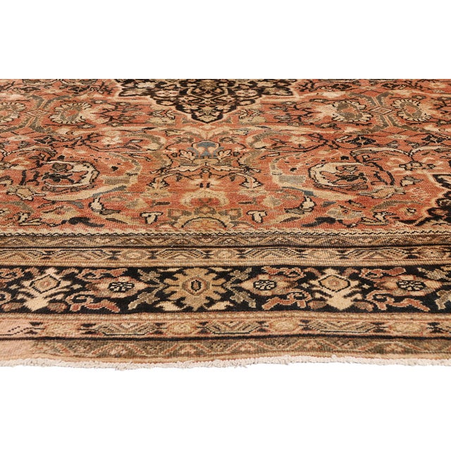 Late 19th Century Persian Mahal Rug, 10'02 X 13'07 For Sale - Image 4 of 10