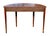 Antique Mahogany Demilune Console Table W/ Satinwood Bellflower Inlays For Sale - Image 10 of 12