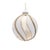 Contemporary Glass Round Ornaments (Set of 6) For Sale - Image 3 of 5